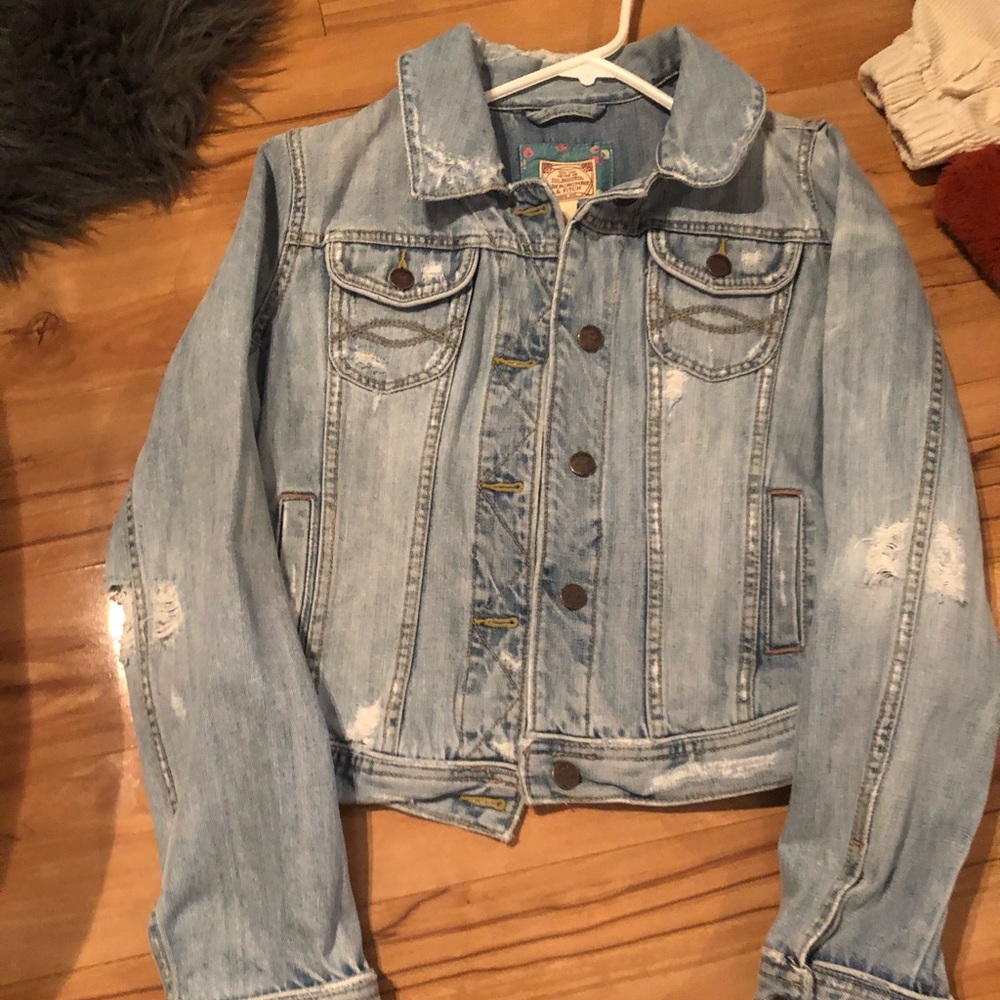 Vintage Abercrombie ans Fitch denim jacket